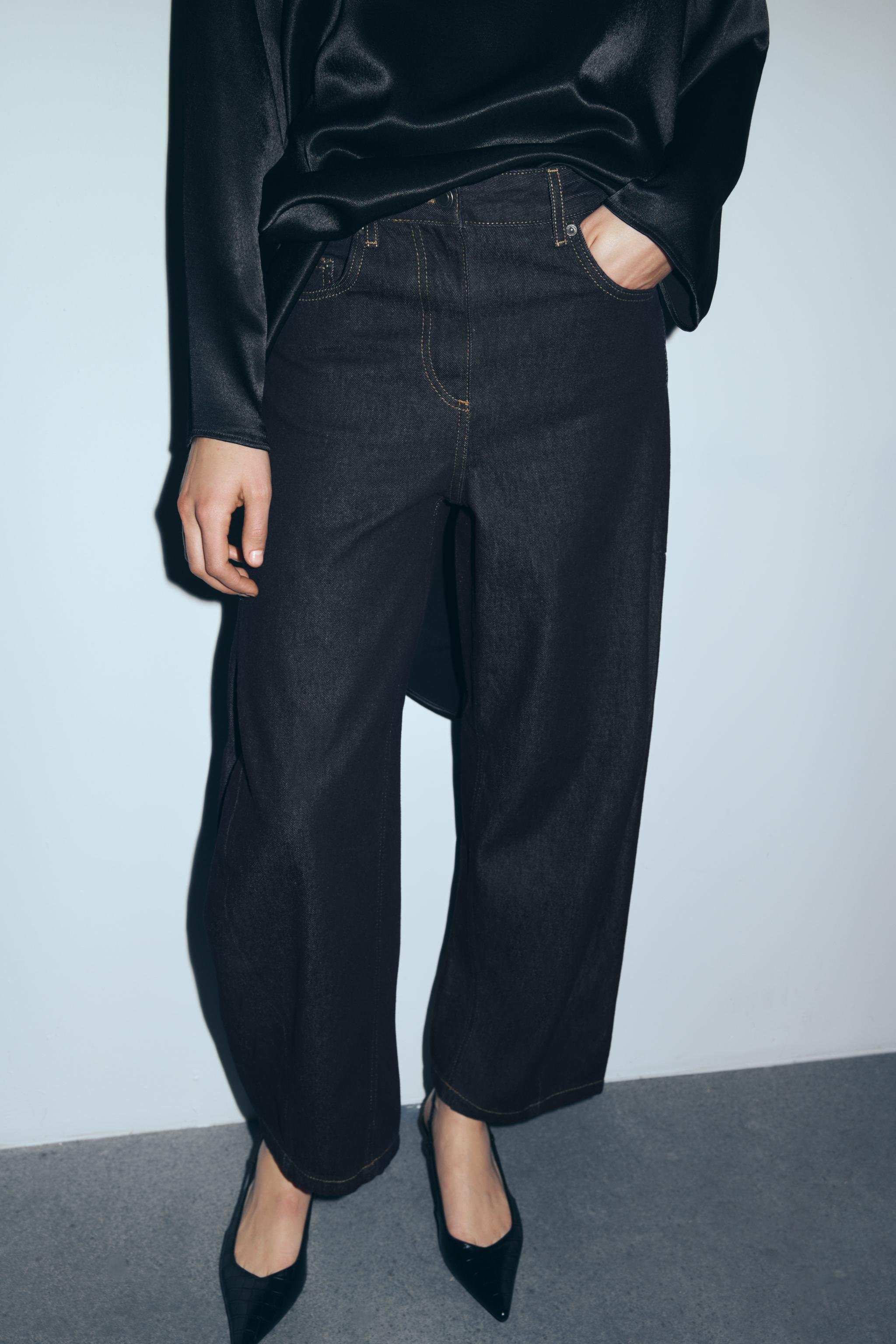 JEAN ZW COLLECTION BALLOON LONGUEUR CHEVILLE TAILLE NORMALE